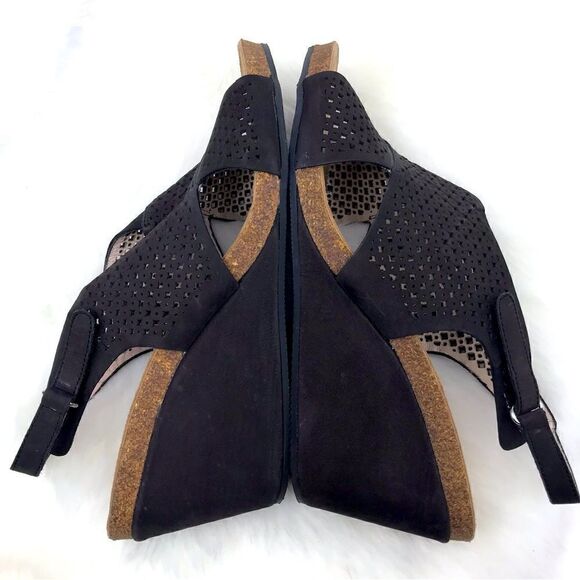 Sudini NEW Brown Britt Wedge Sandals - Picture 8 of 15